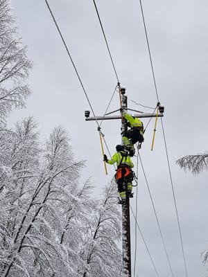 Sähköinfran raivaustyöt